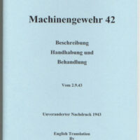 MG-42 Operators Manual D166/1