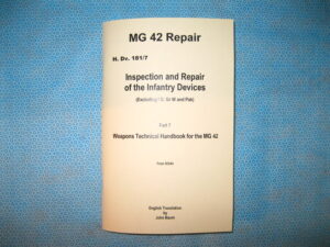 MG 42 Armorore's Manual