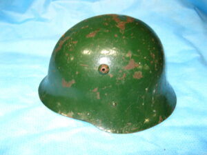 Bulgarian WW2 steel helmet