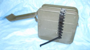 Gorynov SG-43 ammunition belt with can.