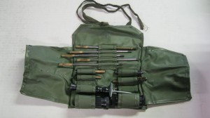 Swiss machine gun and rifle cleaning kit
