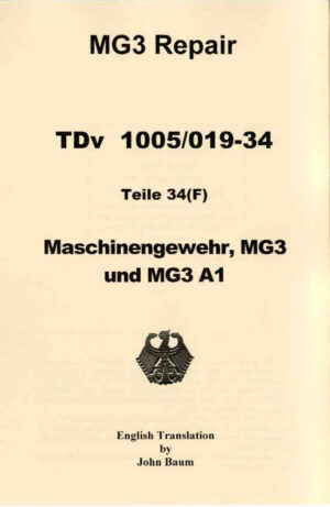 MMG 3 / 3A1 Repair Manual