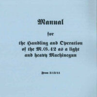 MG-42 Operators Manual Merkblatt 41/18