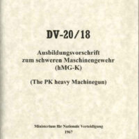 PK Operators Manual DV-20/18