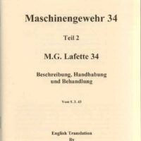 MG 34 and MG 42 Lafette Manual